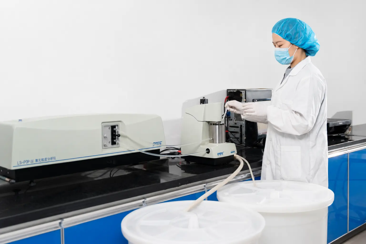 OMEC LS-POP(9) laser particle-size analyzer
