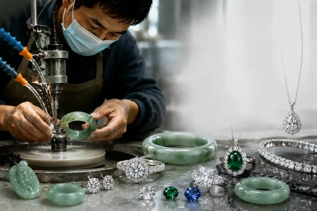Jade, Jewelry & Gemstone Processing
