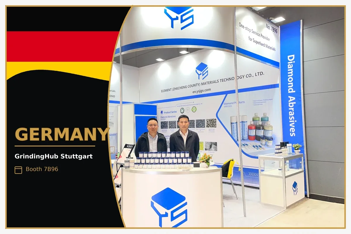 Yorsuma exhibition booth at GrindingHub 2026