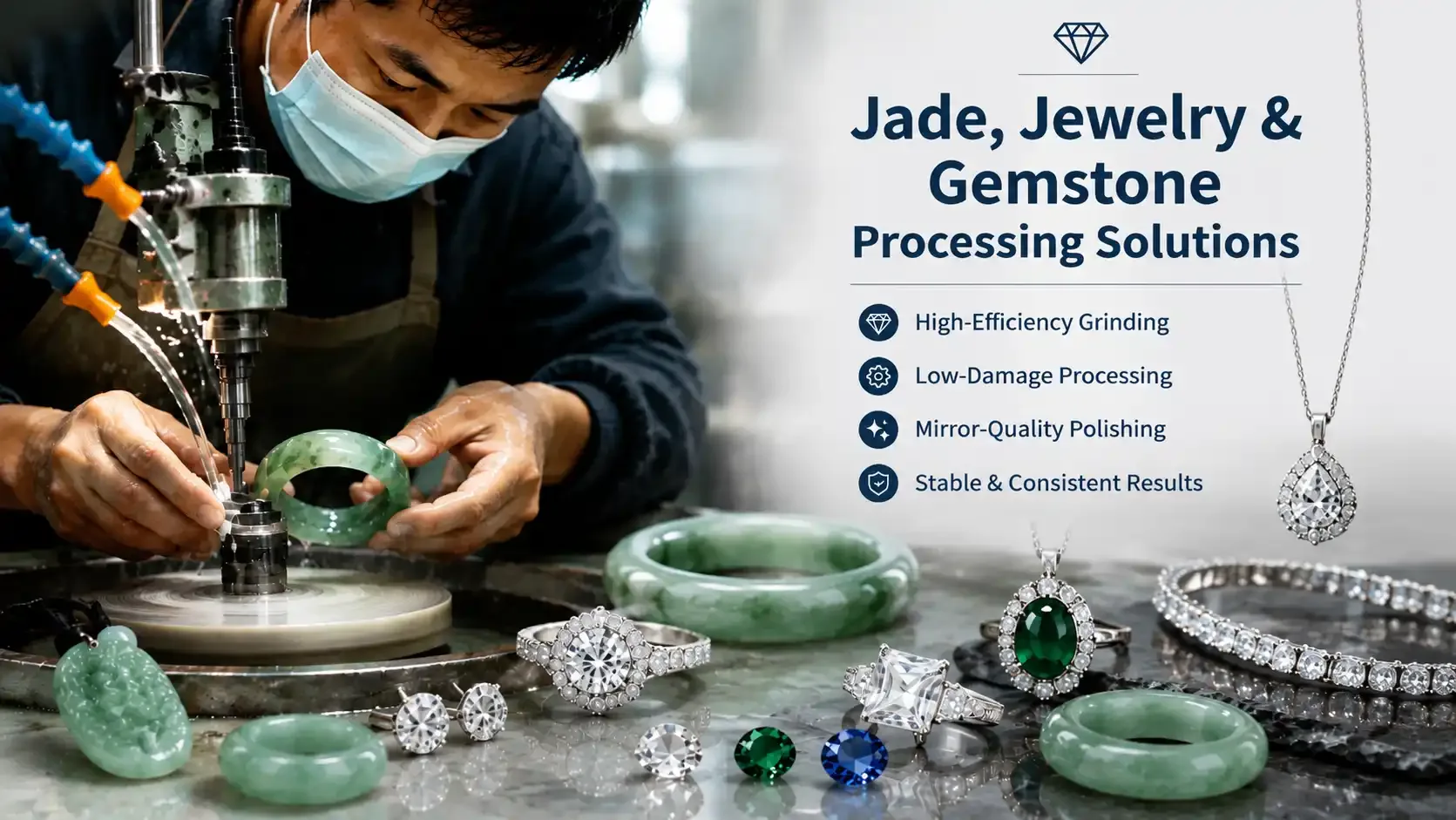 Jade, Jewelry & Gemstone Processing